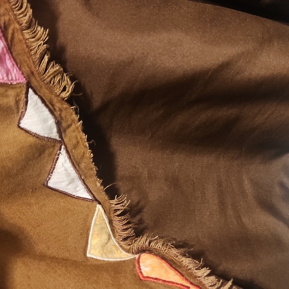 INDIGO MOON Brown Embroidered Women's Jacket. Size 2X. - Picture 5 of 11